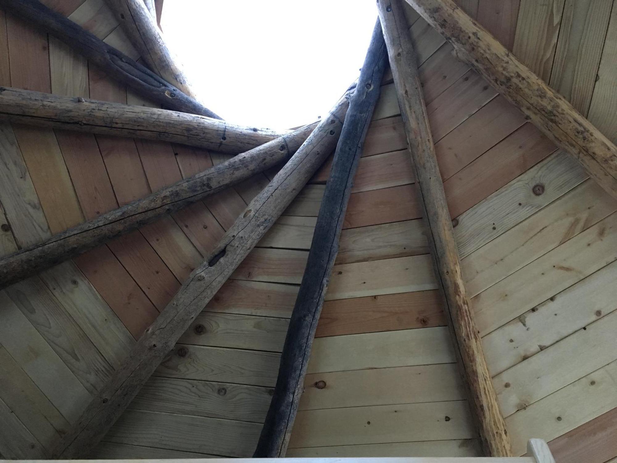 Red-Tail Roundhouse At 22 West Cabins And Recreation Hebron Luaran gambar